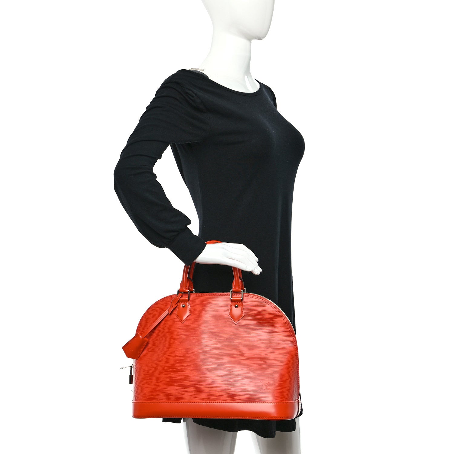 Louis Vuitton Epi Alma MM Piment 2 of 12