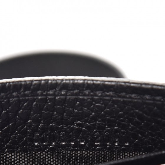 Gucci Dollar Calfskin Interlocking G Chain Wallet Black 7 of 8