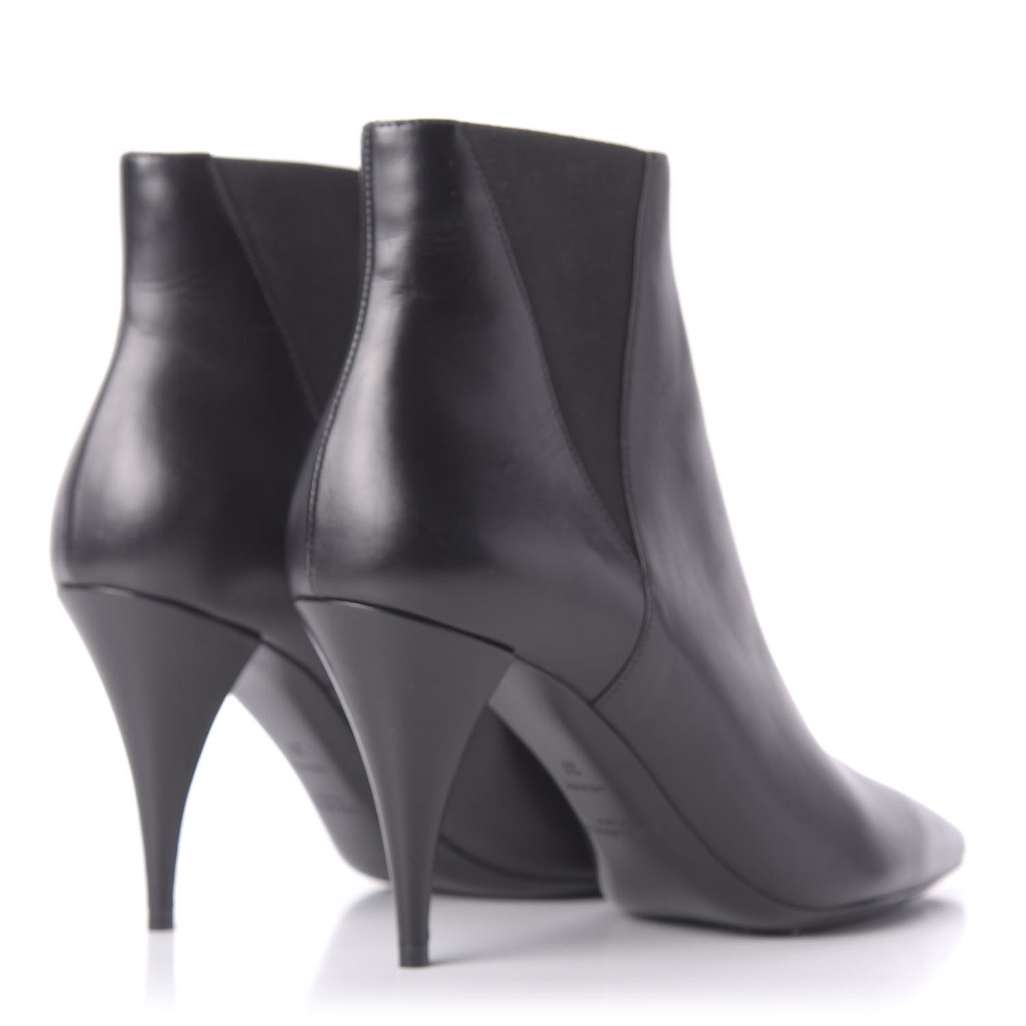 Calfskin Kiki Chelsea Booties 37 Black