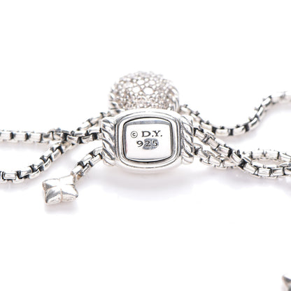David Yurman Sterling Silver Diamond 9mm Petite Pave Bracelet 5 of 5