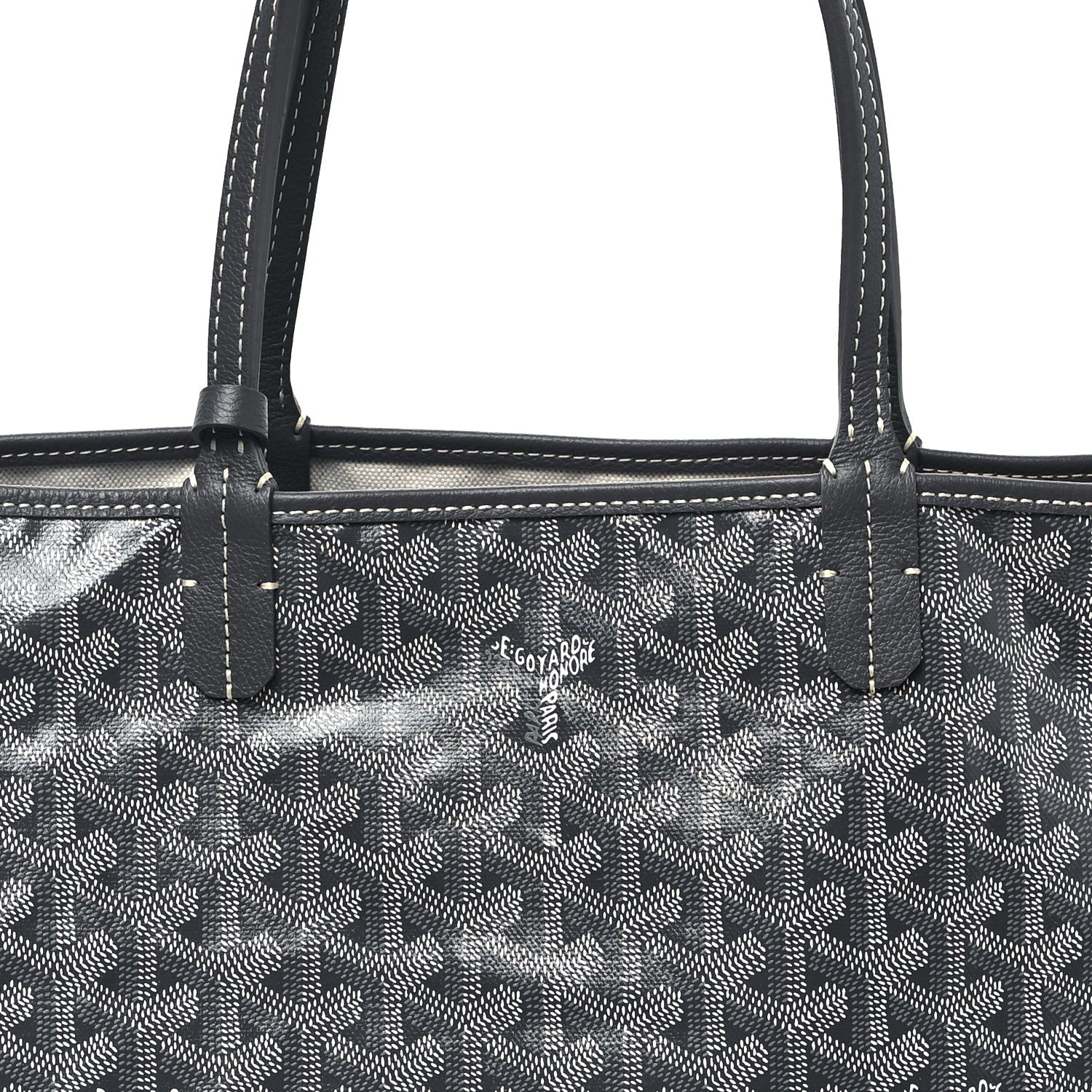 Goyard Goyardine Saint Louis PM Grey 9 of 11