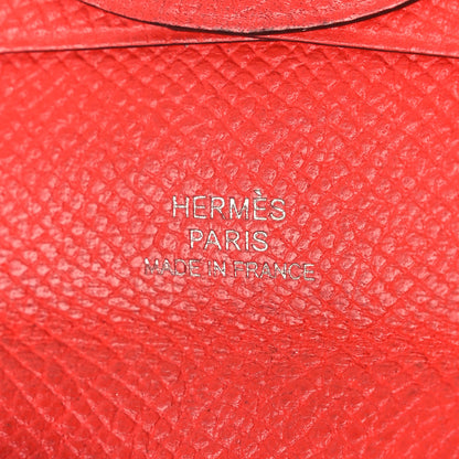 Hermes Epsom Bastia Coin Purse Rose Jaipur 9 of 11