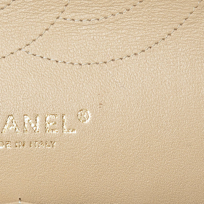 Chanel Caviar Quilted Jumbo Double Flap Beige Clair 10 of 14