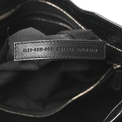 Balenciaga Agneau Arena Silver Hardware Medium Le City Black 7 of 10