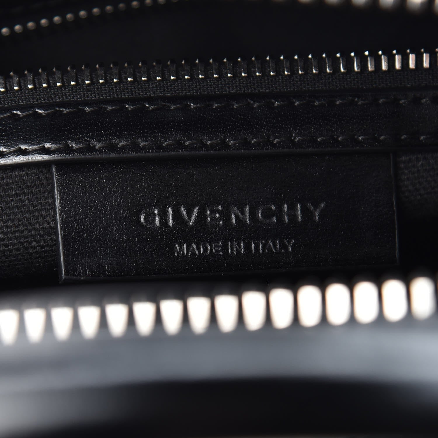 Givenchy Shiny Lord Calfskin Small Antigona Black 6 of 8