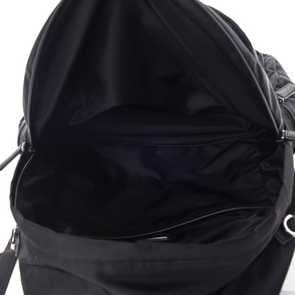 Prada Nylon Saffiano Day Backpack Black 7 of 10