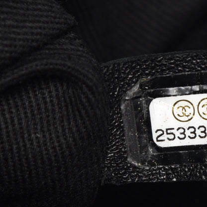 Chanel Canvas Large Deauville Backpack Charcoal 9 of 11