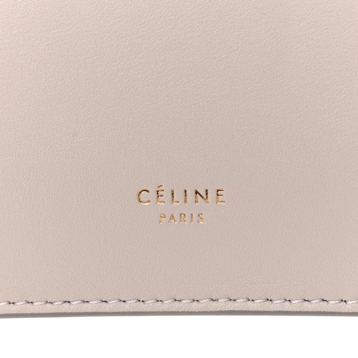 Smooth Calfskin Mini Clasp Bag Beige