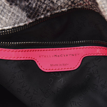 Stella McCartney Eco Python Falabella Fold Over Tote Chalk Pink 5 of 8