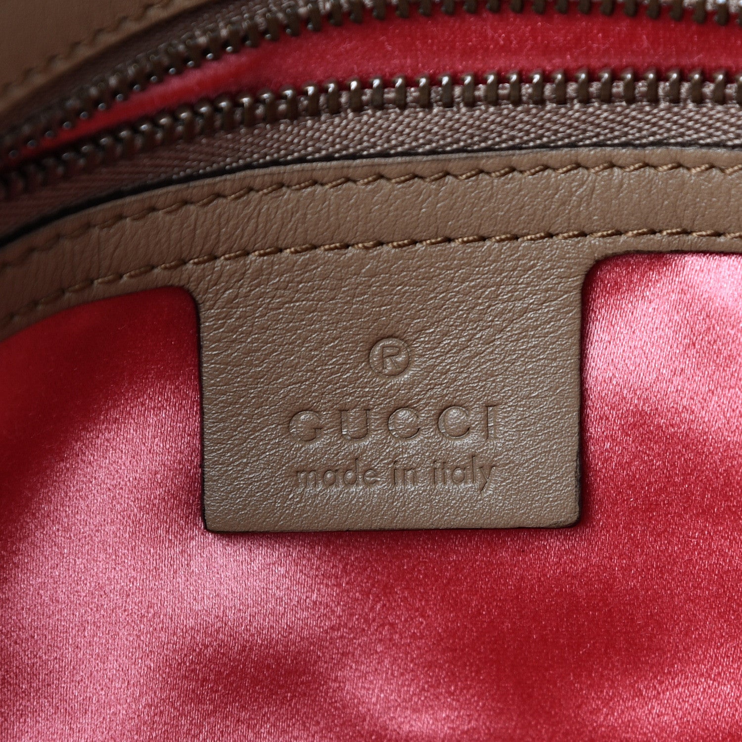 Gucci Velvet Matelasse Medium GG Marmont Shoulder Bag Taupe 5 of 14