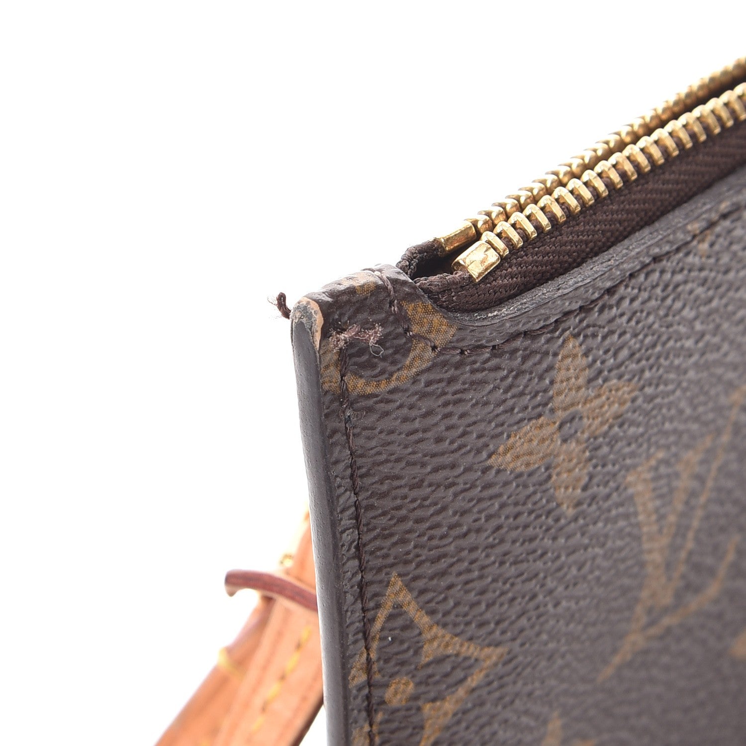 Louis Vuitton Monogram Neverfull MM GM Pochette 9 of 11