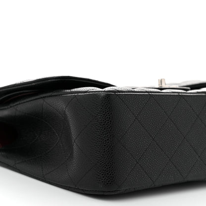 Chanel Caviar Quilted Jumbo Double Flap Black 9 of 11