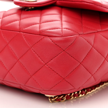 Chanel Lambskin Quilted Small In Seoul Backpack Red 11 of 11