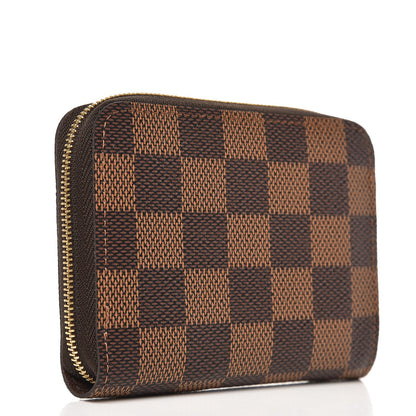 Louis Vuitton Damier Ebene Zippy Coin Purse 3 of 7