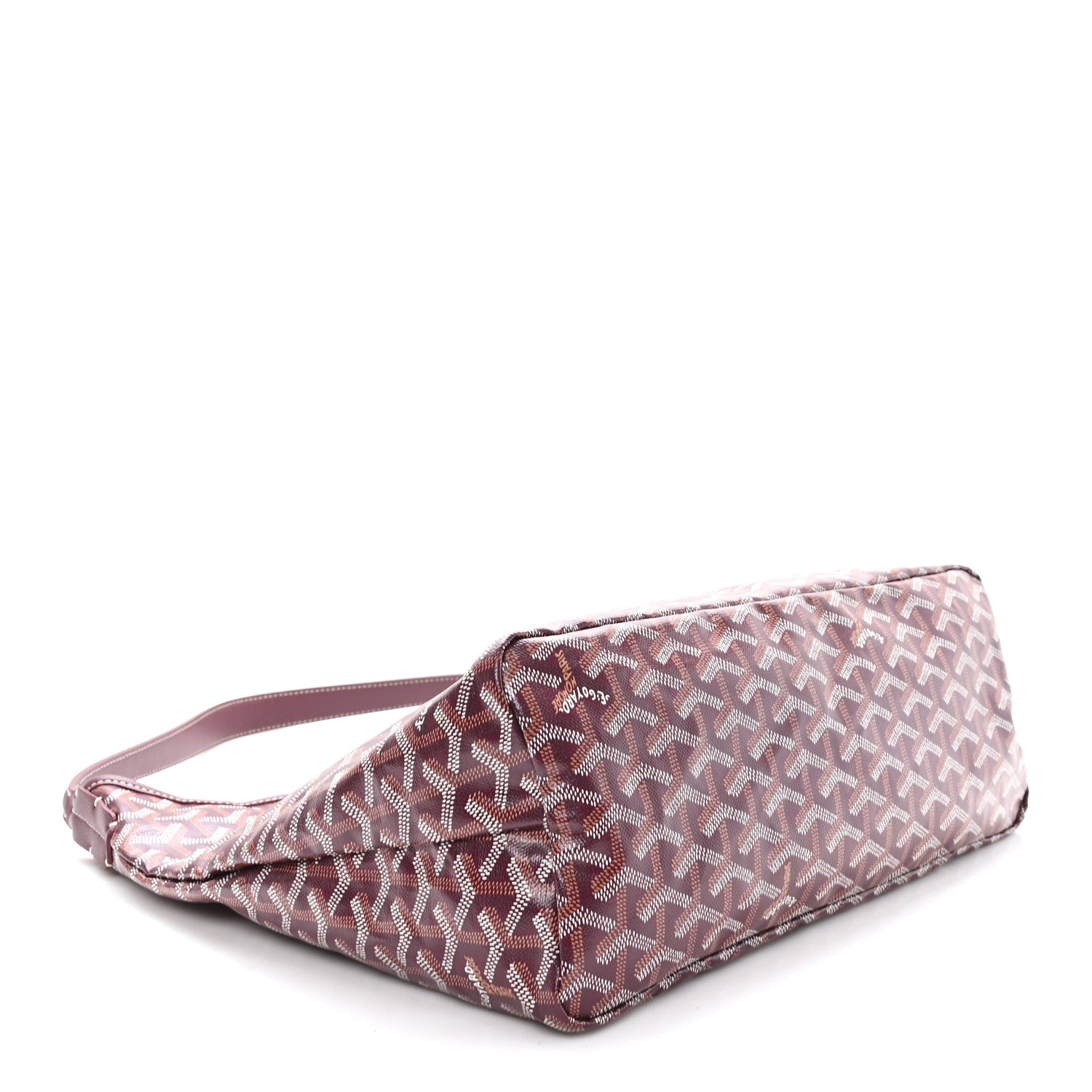 Goyard Goyardine Boheme Hobo Burgundy 5 of 11
