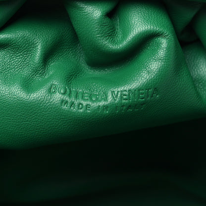 Bottega Veneta Nappa Maxi Intrecciato The Pouch Oversized Clutch Racing Green 6 of 10