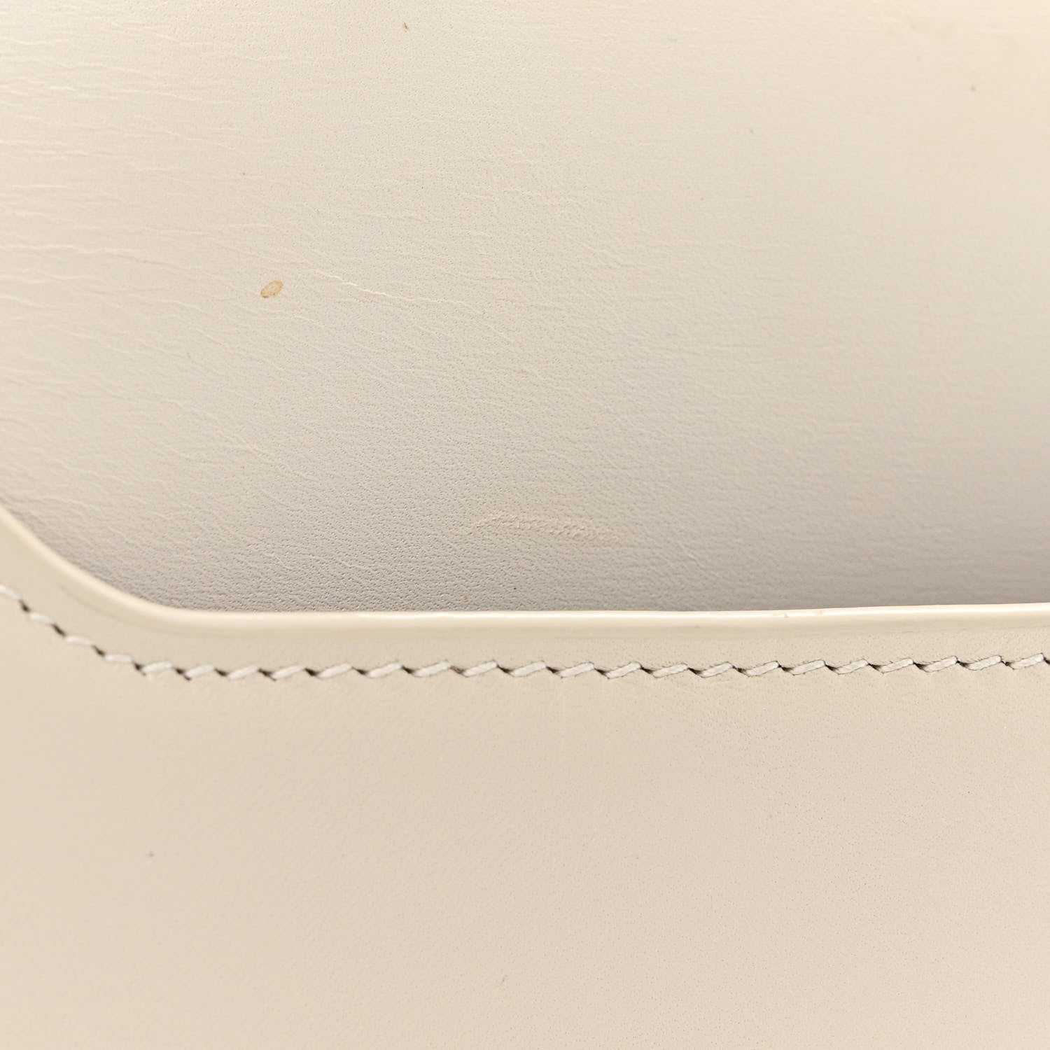 Saint Laurent Smooth Calfskin Medium Classic Monogram Cassandra Top Handle Crema Soft Rouge Legion 12 of 19