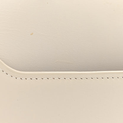 Saint Laurent Smooth Calfskin Medium Classic Monogram Cassandra Top Handle Crema Soft Rouge Legion 12 of 19