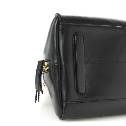 Proenza Schouler Calfskin Pipe Bowler Black 8 of 9