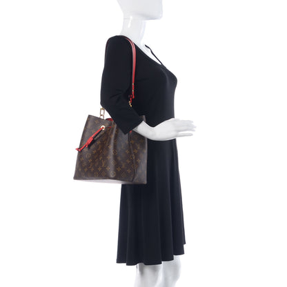 Louis Vuitton Monogram Neonoe MM Coquelicot 2 of 10