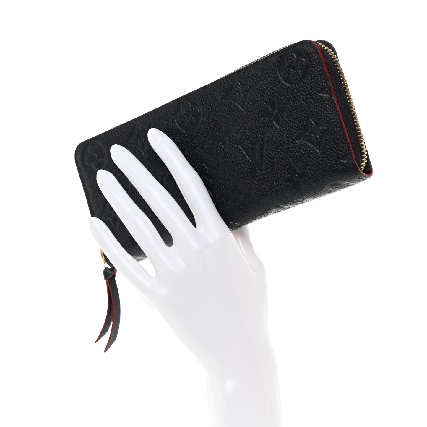 LOUIS VUITTON Empreinte Clemence Wallet Marine Rouge