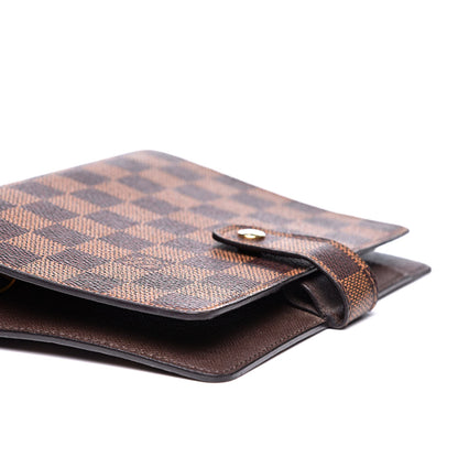 Louis Vuitton Damier Ebene Medium Ring Agenda Cover 7 of 8