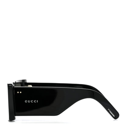 Gucci Acetate Rectangular Flap GG0543S Sunglasses Black 3 of 8