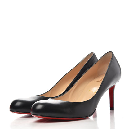 Christian Louboutin Kid Simple 85 Pumps 39 Black 3 of 9