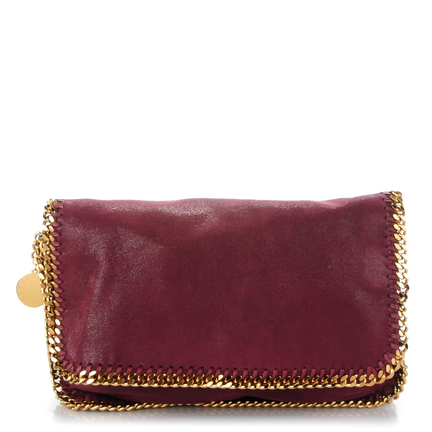 Stella McCartney Shaggy Deer Falabella Messenger Plum 1 of 7