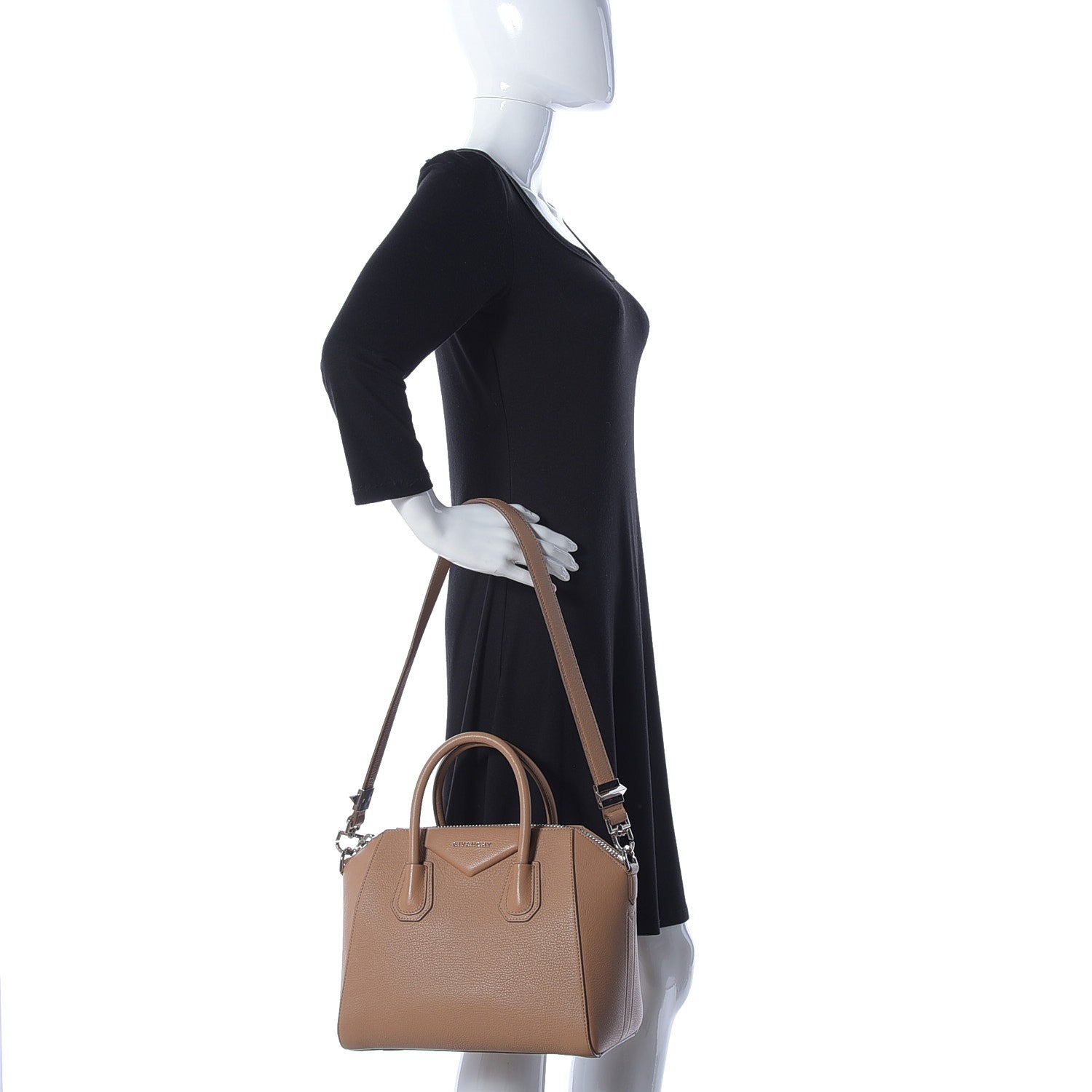 Givenchy Sugar Goatskin Small Antigona Medium Beige 2 of 9