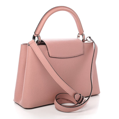 Louis Vuitton Taurillon Capucines PM Magnolia 2 of 8