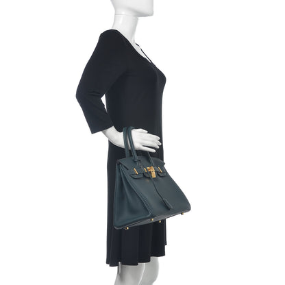 Hermes Togo Birkin 30 Vert Cypress 2 of 30