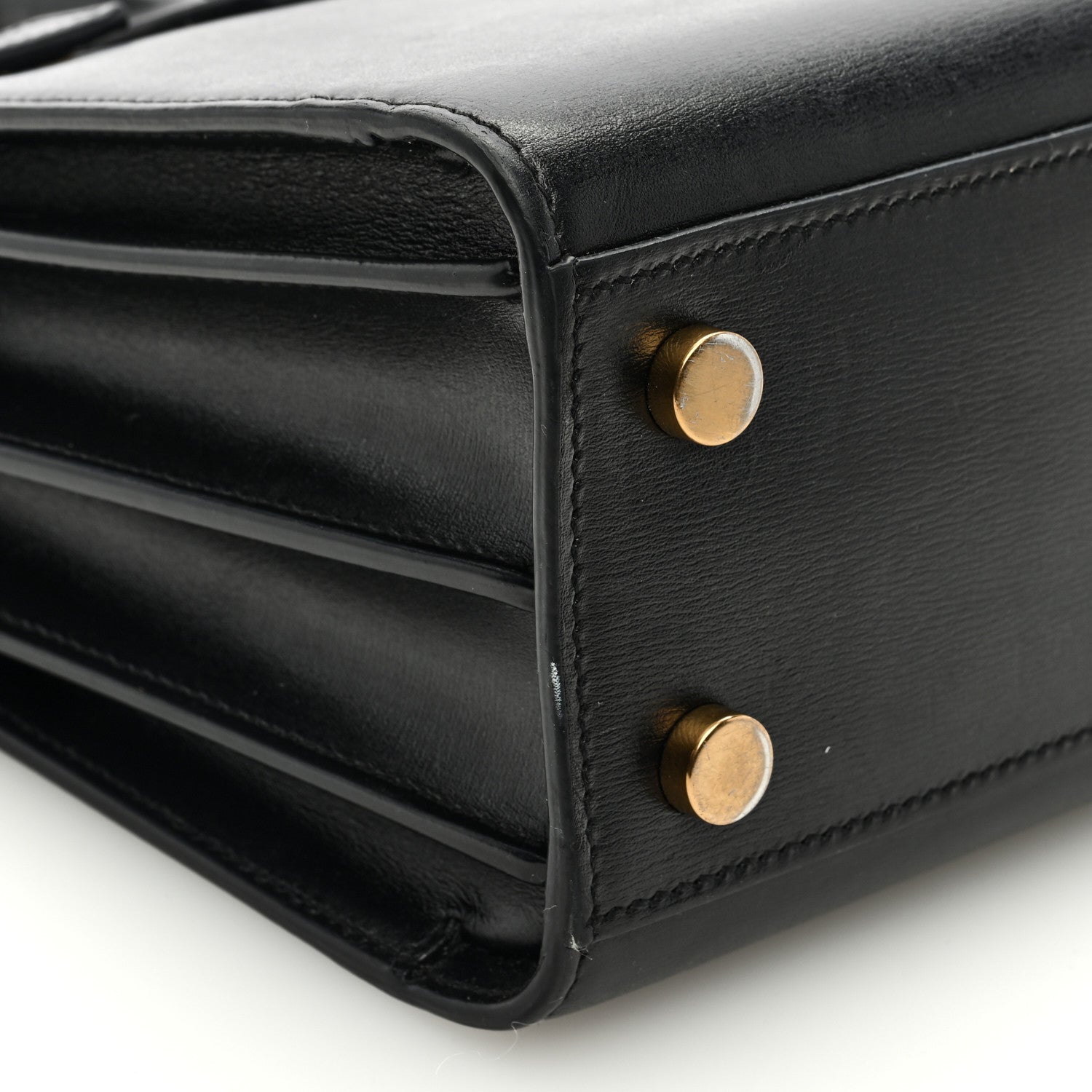 Saint Laurent Calfskin Nano Sac De Jour Black 9 of 12