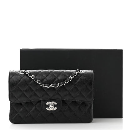 Chanel Caviar Quilted Small Double Flap Black 11 of 11