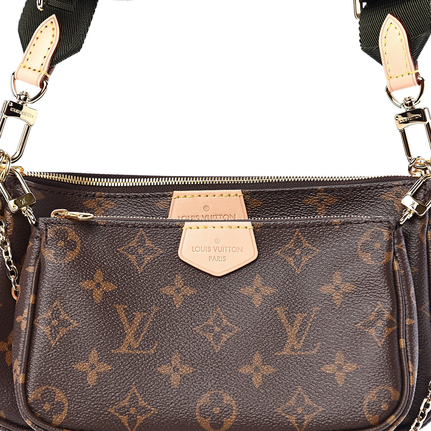 Louis Vuitton Monogram Multi Pochette Accessories Kaki 10 of 11