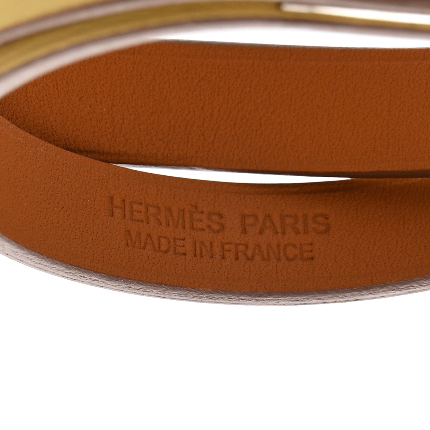 Hermes Swift Mini Kelly Double Tour Bracelet T2 Jaune Poussin 4 of 7