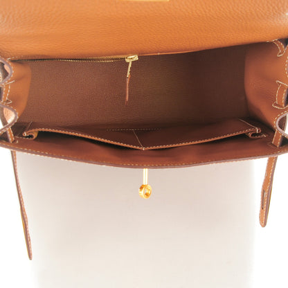 Hermes Togo Kelly Sellier 28 Gold 8 of 22