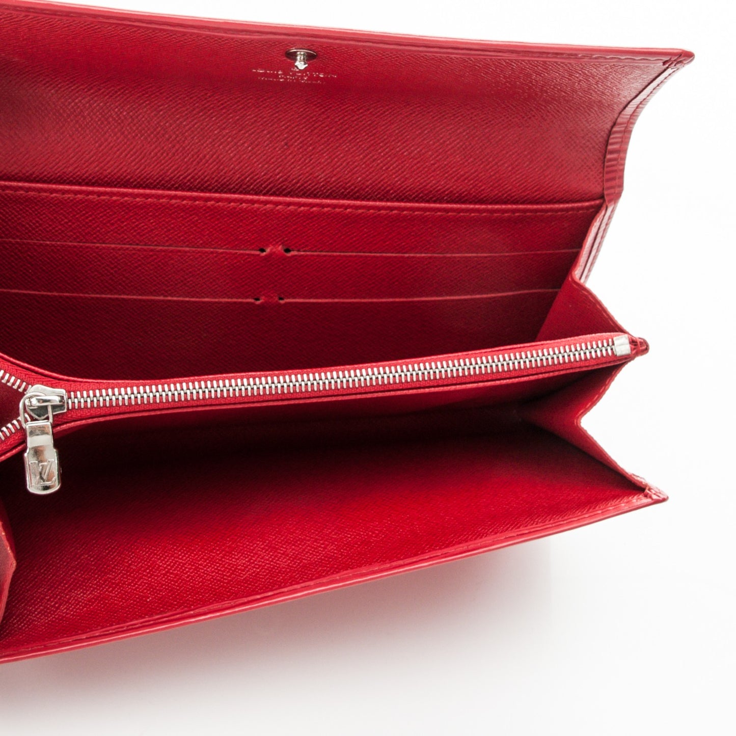 Epi Sarah Wallet Rouge