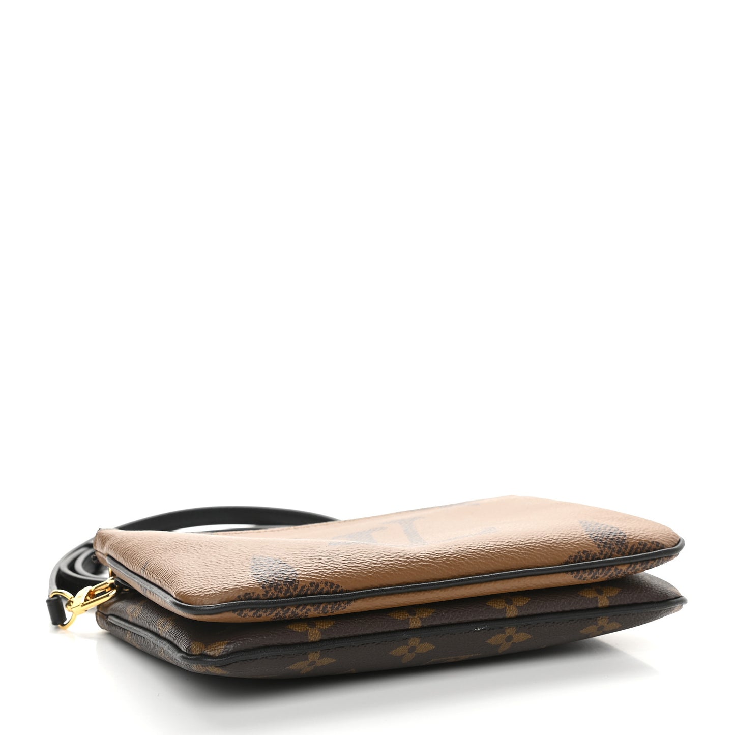Reverse Monogram Giant Double Zip Pochette