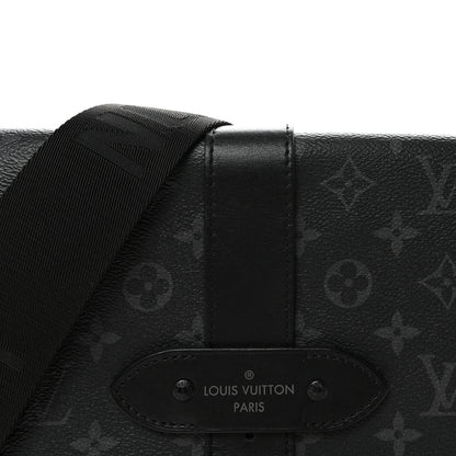 Louis Vuitton Monogram Eclipse Saumur Messenger NV Black 7 of 9