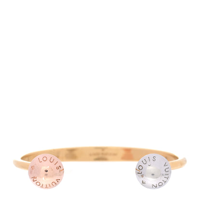 Louis Vuitton Metal Studdy Bracelet M Gold Rose Gold Silver 1 of 7