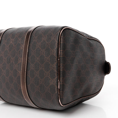Gucci GG Supreme Monogram Medium Joy Boston Dark Brown Bronze 11 of 16
