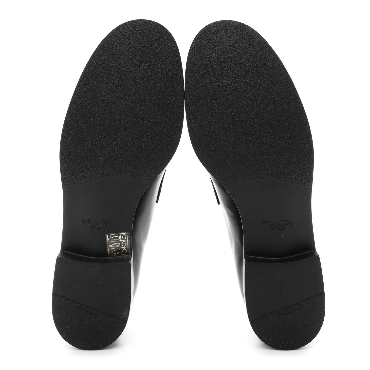 Prada Spazzolato Loafers 40.5 Black 6 of 11