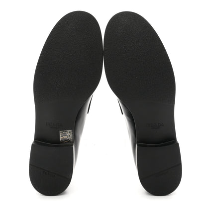 Prada Spazzolato Loafers 40.5 Black 6 of 11