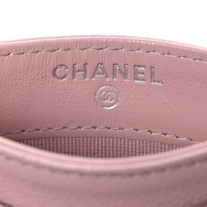Chanel Caviar Quilted Card Holder Light Pink 6 of 8