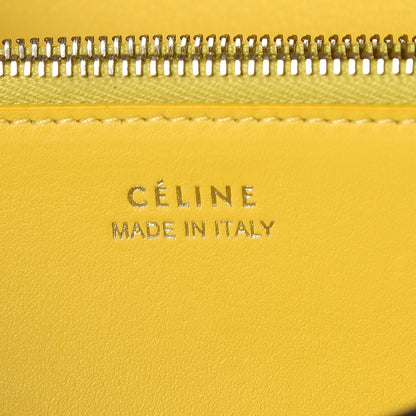 Celine Drummed Calfskin Large Multifunction Flap Wallet Black 7 of 9