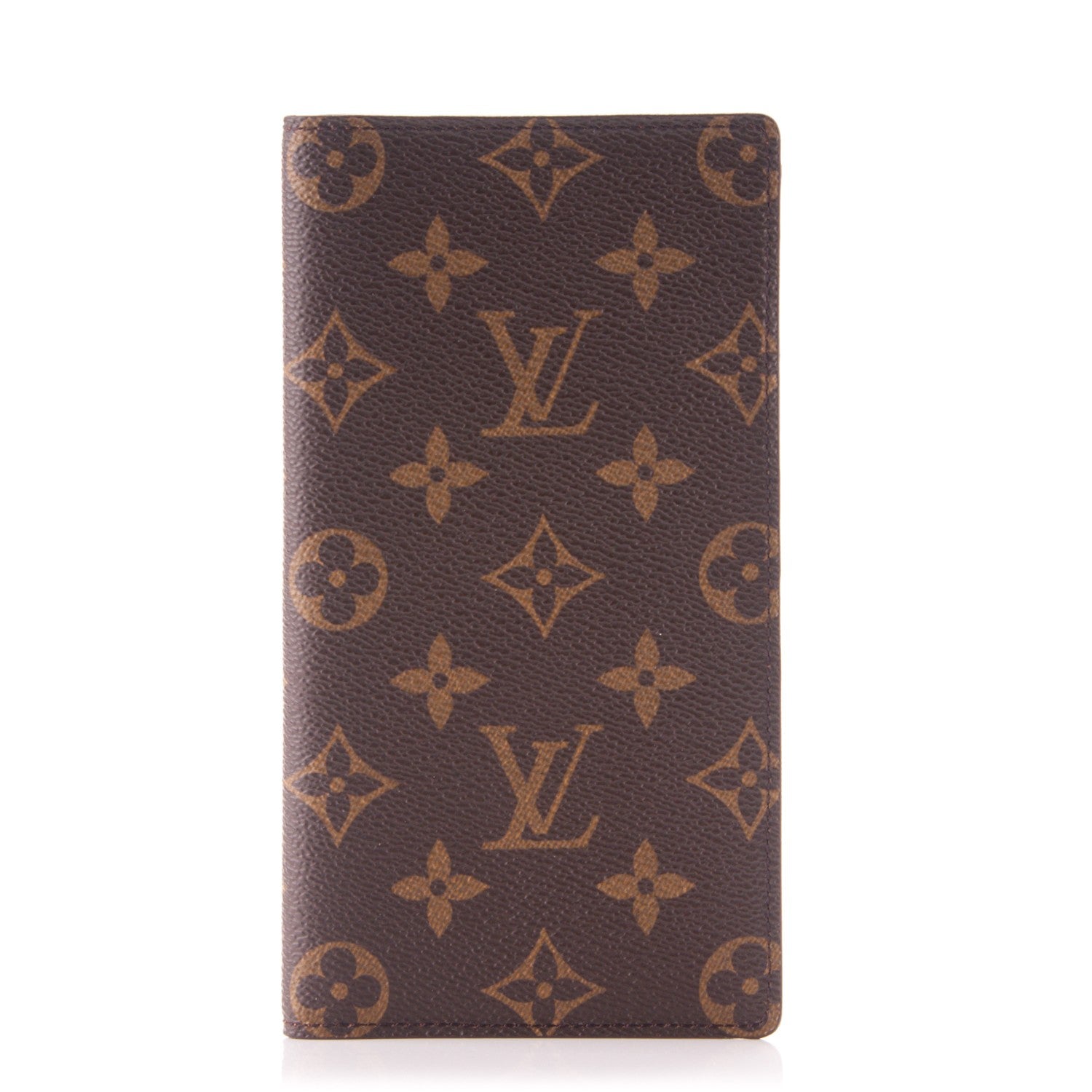 Louis Vuitton Monogram Porte Valeurs Checkbook Wallet 1 of 7