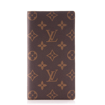 Louis Vuitton Monogram Porte Valeurs Checkbook Wallet 1 of 7