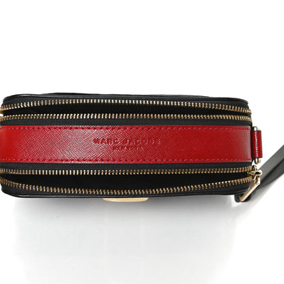 Marc Jacobs Saffiano Small Snapshot Camera Bag Black Multi 5 of 10