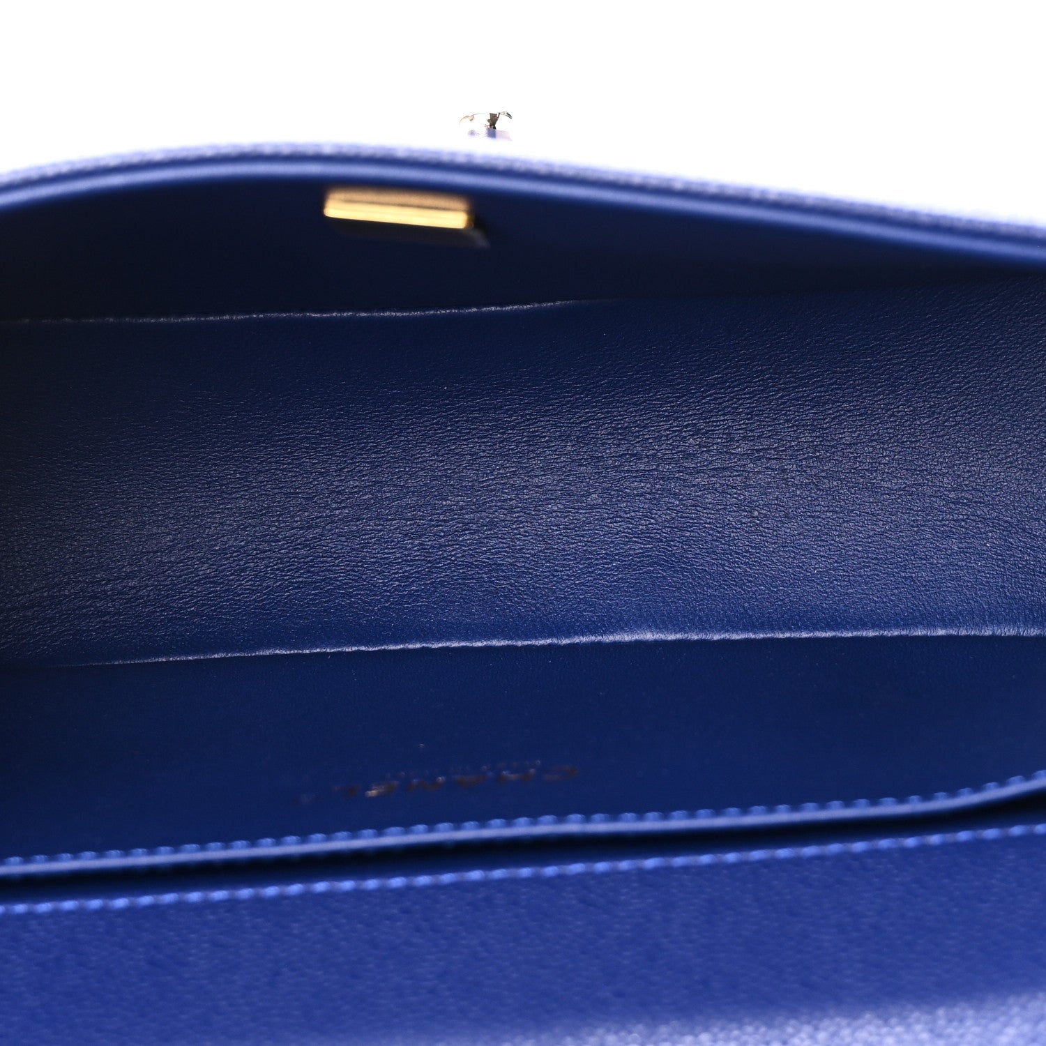 Chanel Caviar Quilted Medium Boy Flap Blue 5 of 11